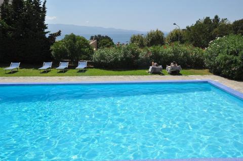 Sun Beach : Hotel Ajaccio - Piscine